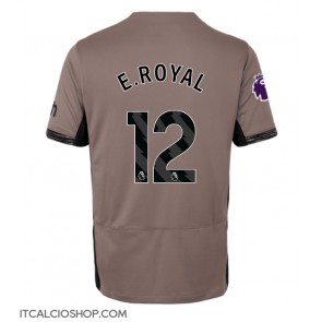 Tottenham Hotspur Emerson Royal #12 Terza Maglia Femmina 2023-24 Manica Corta